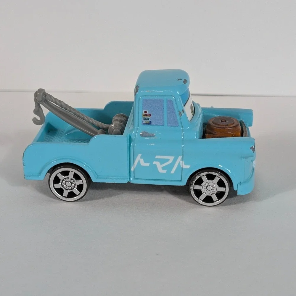 Disney Pixar Cars Tokyo Mater Diecast Tow Truck Light Blue Mattel HKY47